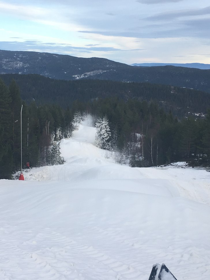 Snø og snø????
Klar for helg i Kongsberg Skisent.