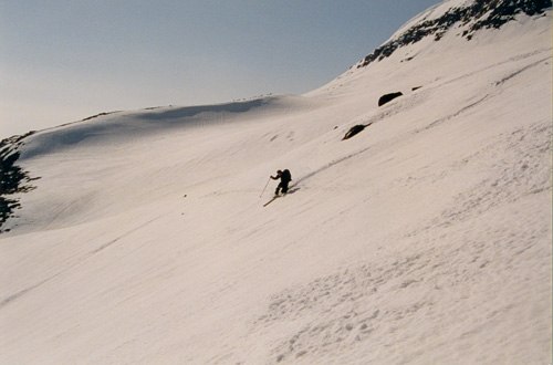 På tur i ammarnäsfjällen. Vi låg ute i tre vec. Foto: Jesper Lundqvist. Åkare: Erik Gunnarsson.