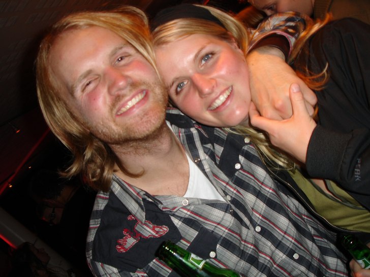 Foto: Stefan Brodén. Åkare: Bagar'n såg gött sugen ut mest hela kvällen...var det damerna eller filmen som imponerade mest.