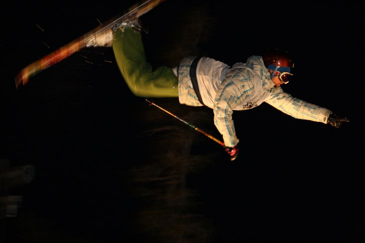 Finalen i SGA. Supermanfrontflip . GRYMMT !. Foto: Hampus Johansson. Åkare: ----.