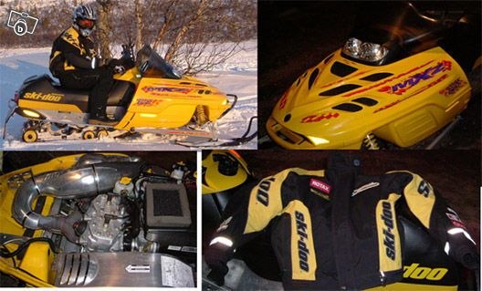 Gorde det roligaste som finns under nyårs helgen.. Foto: Mickael Pettersson. Åkare: Jimmy Pettersson.