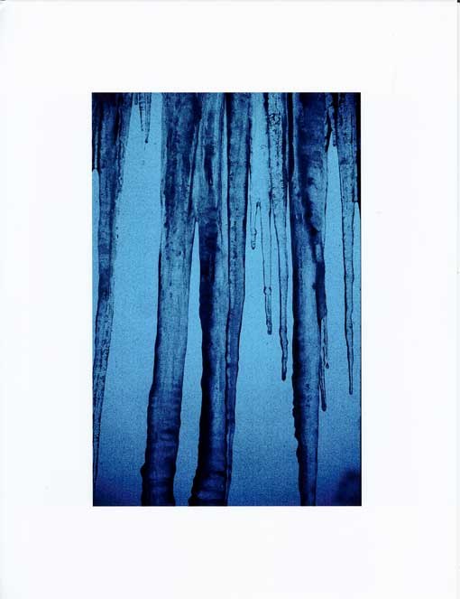 Istappar. Foto: Therese Lundgren.