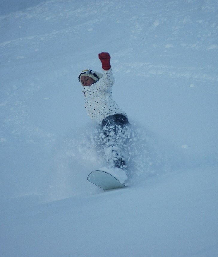 Pudersnö! <3. Foto: SB. Åkare: Jag.