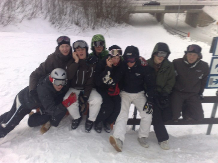 Grabbarna grus i åre. Foto: Markus Josefsson.