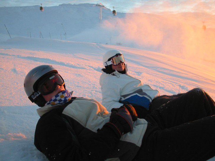 jag och några kompisar uppe i åre för första g. Foto: Lotta dahlström. Åkare: Pelle johansson, Johan Andersson.