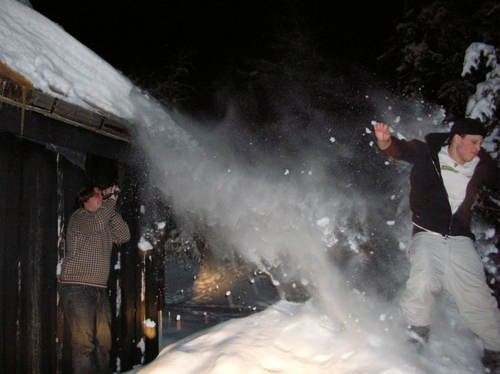 Takhopp :). Foto: Sebastian Zielinski. Åkare: Arvid Holmgren.