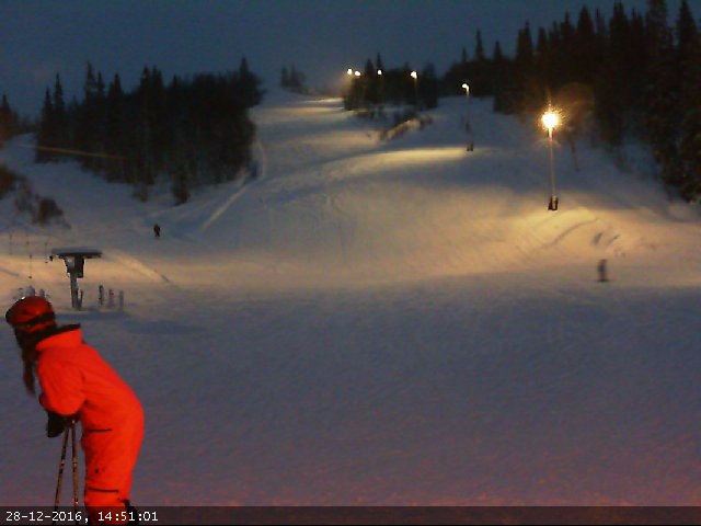 Ny dag og nye sjanser
mye våt snø i natt så det.