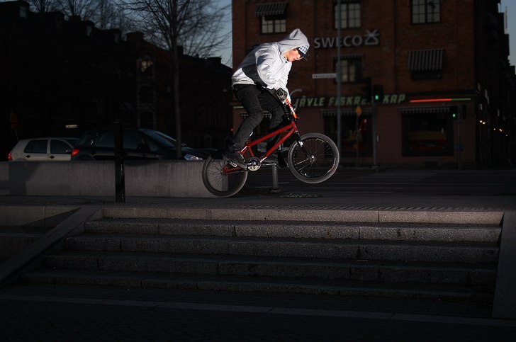 180 trapp. Foto: Pontus Jonsson. Åkare: Henrik Westlund.