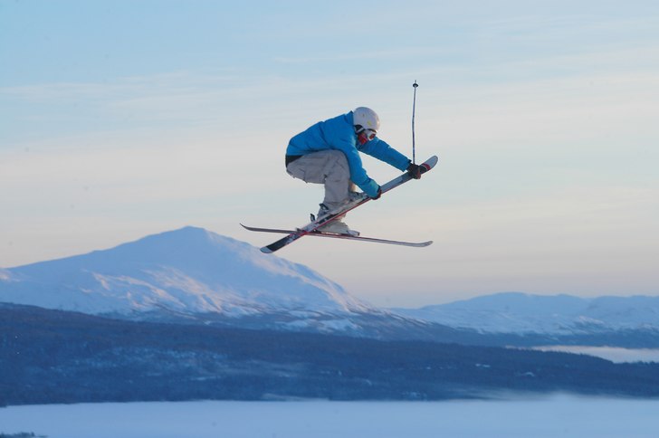 Friskt hopp. Foto: Sam Hedman. Åkare: Alex.