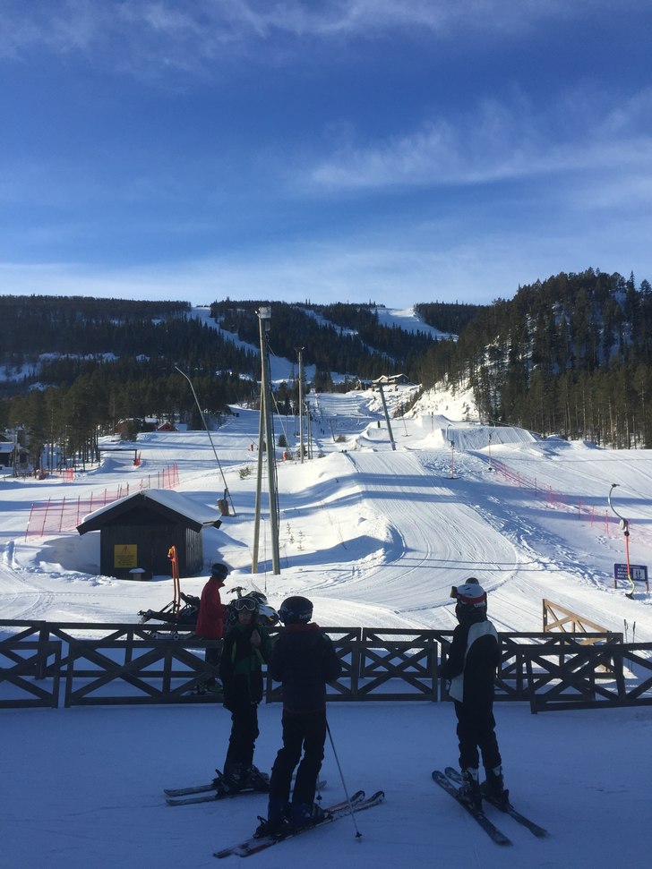 Vinterferien er igang
Sol fra skyfri himmel og vin.