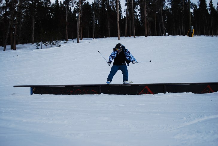 relativt lång upför rail i Keystone.... Foto: brorsan. Åkare: Jag.