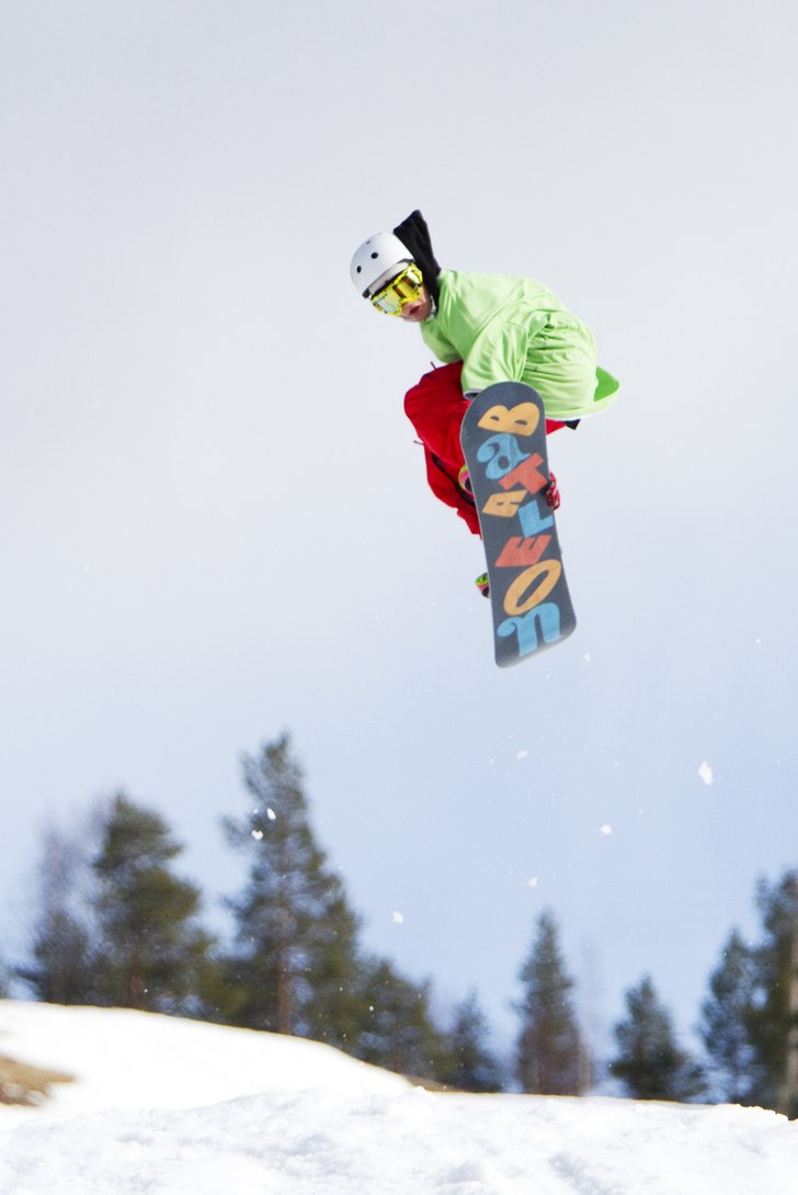 Foto: Sven Björkland, Västerbottens-Kuriren. Åkare: Elias Isaksson.