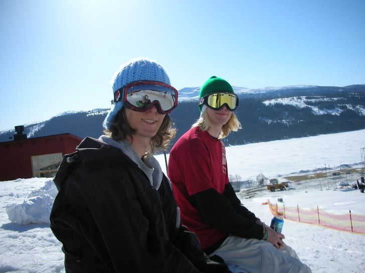 Det var en vacker dag för oss alla!. Foto: Pavel. Åkare: Wiener och Aron.