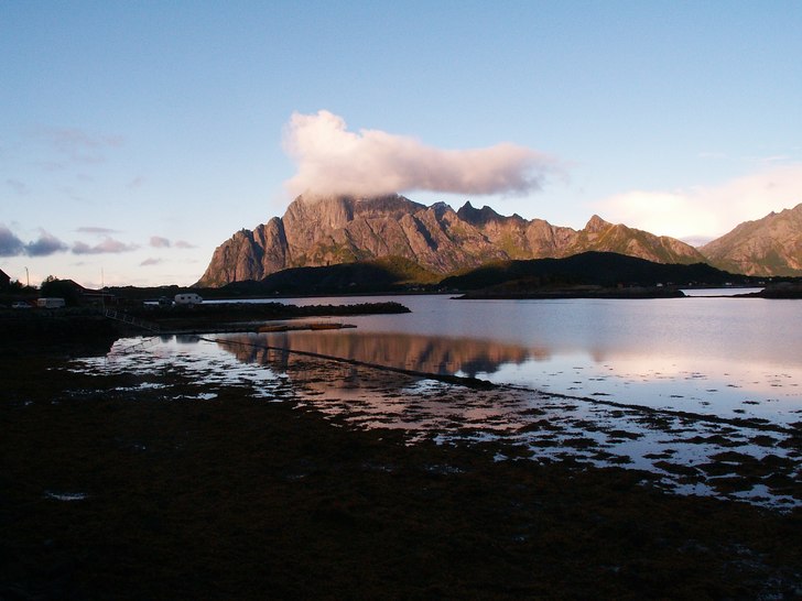 ..den här utsikten var inte tokig att vakna till . Foto: Agneta Emmoth.