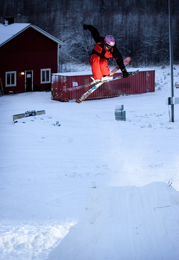 Mute en dag i måttsund. Foto: Mats Kahlström. Åkare: Elias Henderson.