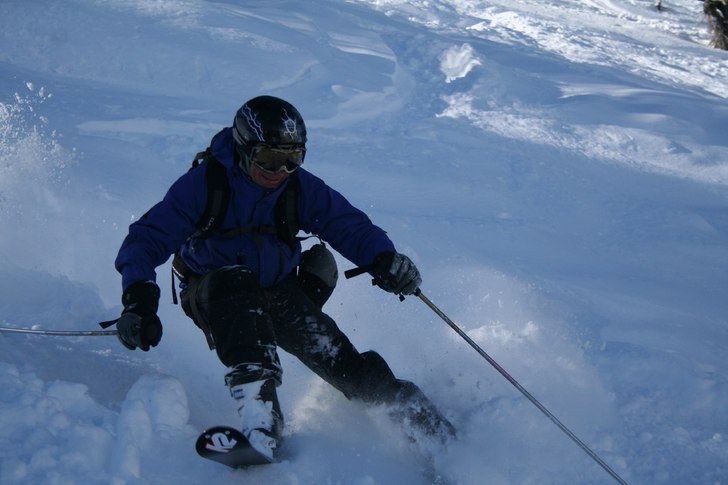 Efter snö kommer sol.. Foto: Peo Stenholm. Åkare: Jonas Tuvfesson.