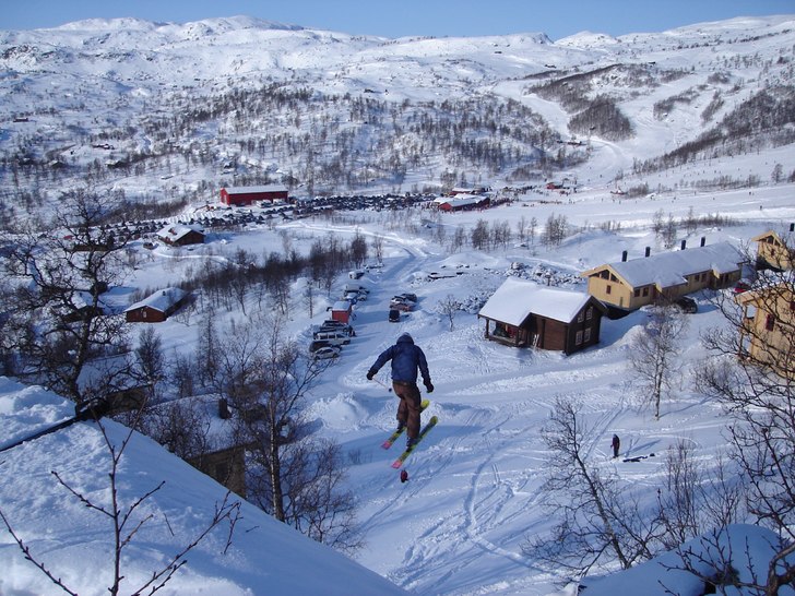 En drop i bunn av trekket. Foto: Espen Johannesen Anvedsen. Åkare: Kevin Holgersen.