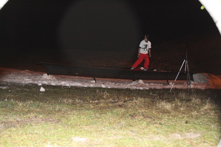 lite rails i bruket. Foto: maximilian hjorth. Åkare: sebastian hjorth.