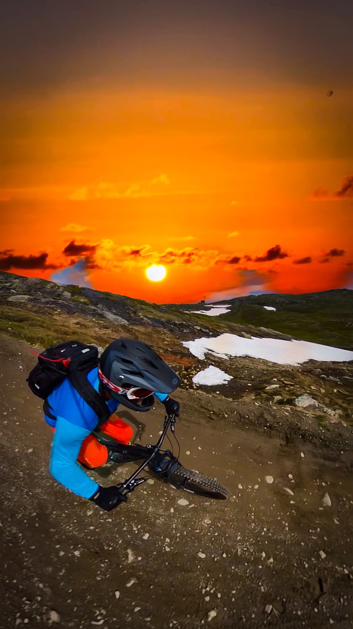 Solnedgång Åreskutan!.