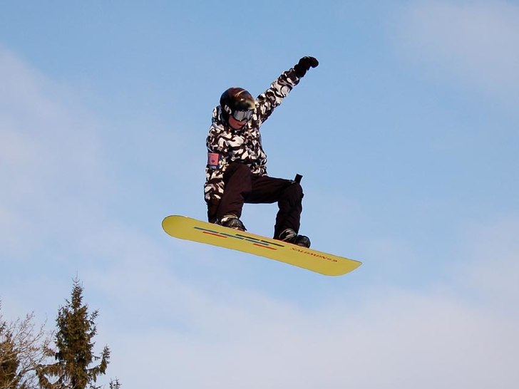 En fin dag LILLA Asby Alpina. Foto: Min far. Åkare: Jacob (jag) Clarén.