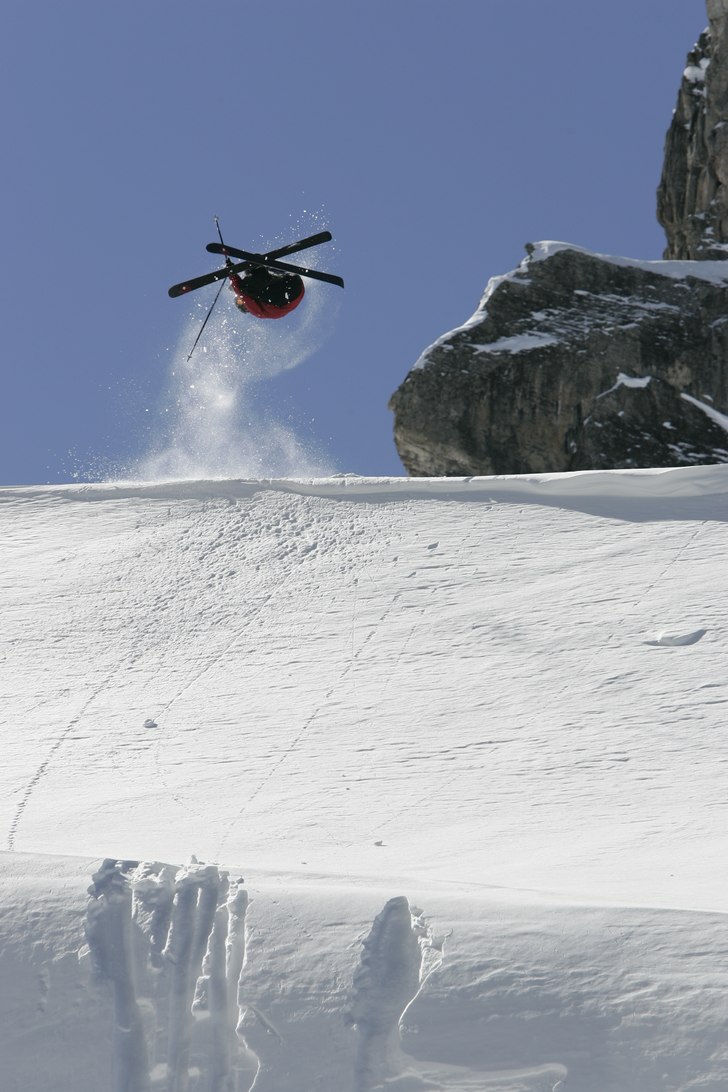 Ett fint steppdown. Foto: Richard Walch. Åkare: Patrik Leidstedt.