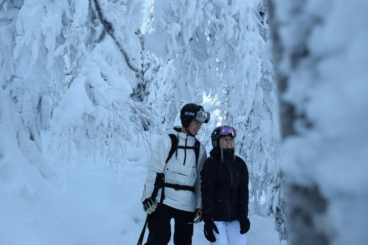 Inget slår svensk vinterskog.