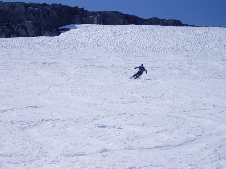 En behaglig dag i backen... Foto: "spiken" Eriksson. Åkare: Jag.