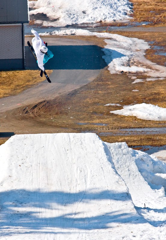 Sliten en sw9 under Måttsund springsession :). Foto: Lukas Nilsson. Åkare: Jag.