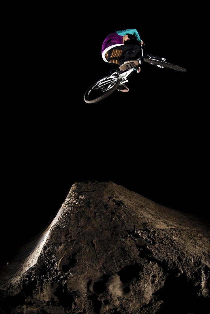 Byggde ett hopp. Foto: Magnus Karlsson. Åkare: Emil Jonsson.