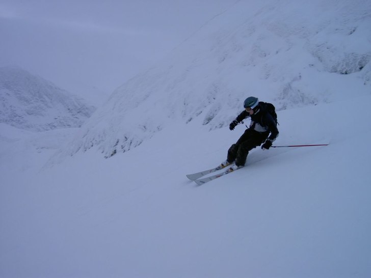 Bra med snö. Foto: Johan Pettersson. Åkare: Christer Larsson.