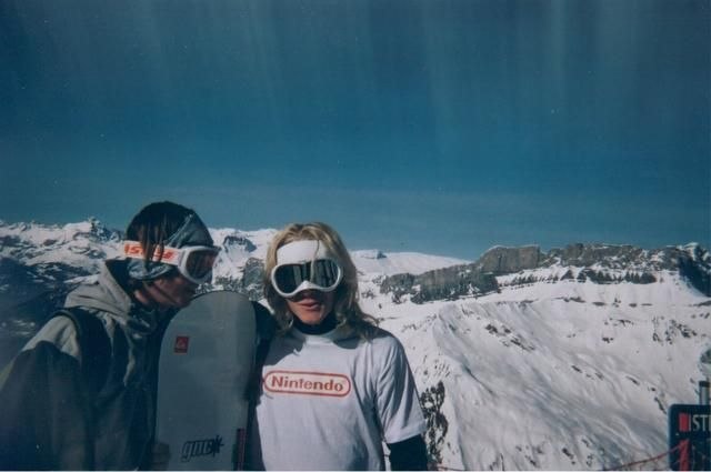 Fin dag i Chamonix. sportlov 2003. Foto: fo hizzle. Åkare: Ralle och Jag.