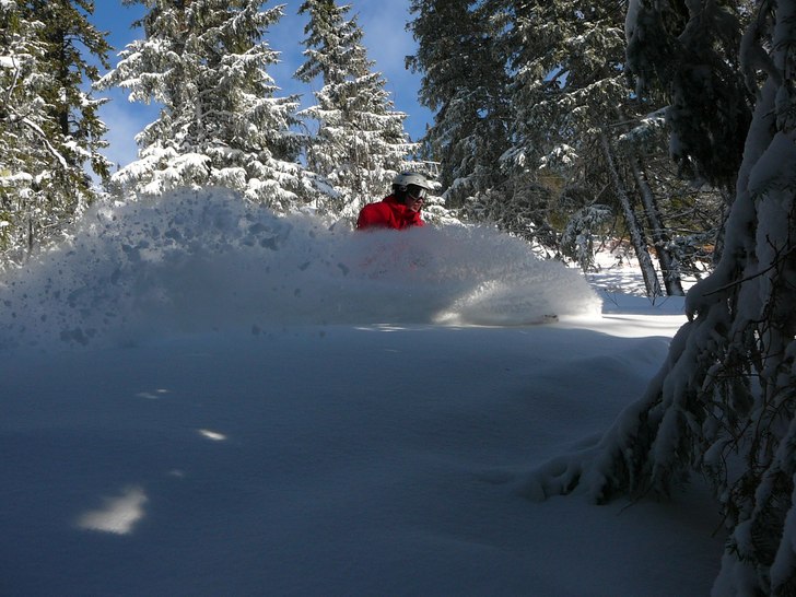 Fick ett härligt åk på väg till wc puckeln. Foto: Maria Borg. Åkare: Emil Lidberg.