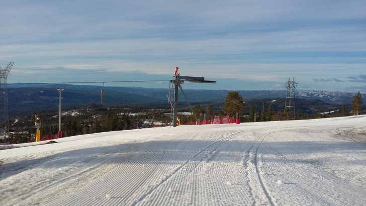 Påskestemning på fjellet!
Det ser ut til å bli .