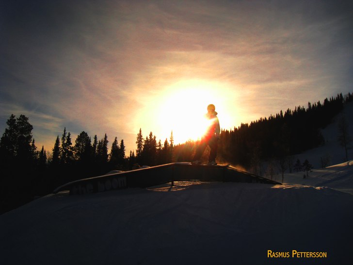 Erik shreedar igen.. och jag har fixat och trixat . Foto: ?. Åkare: Erik Skott Dahlgren.