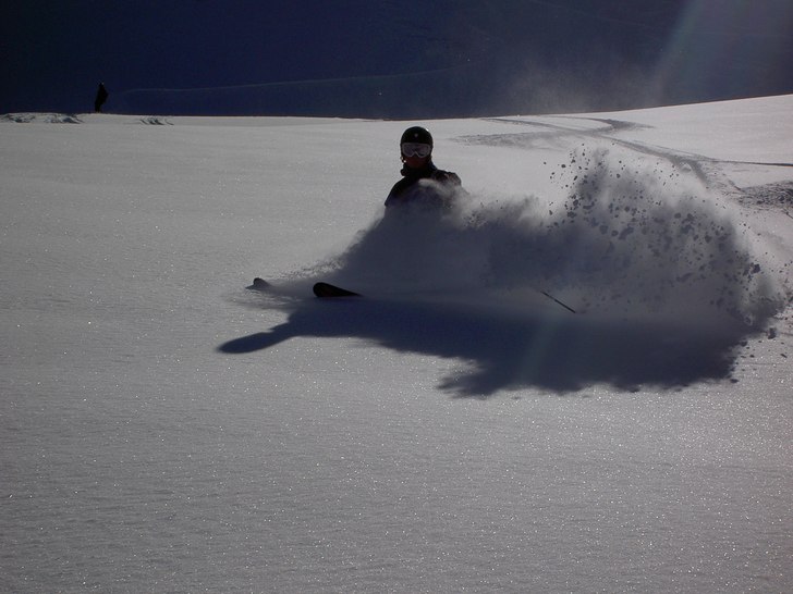 lite mörkt men va fan. Foto: Lasse. Åkare: Robert Malmgren.