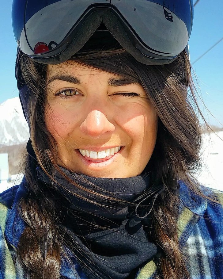 Nicole Lejdeby - Skiing makes me happy.