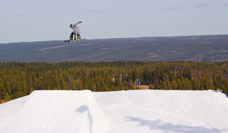 Svarta linjen. Foto: Rasmus Leandersson. Åkare: Joel Olovsson.