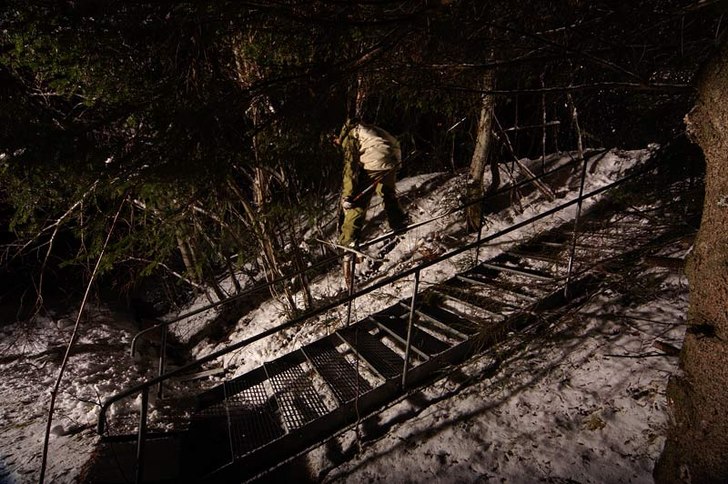 Här är en bild tagen av Johan Ståhlberg medans . Foto: Johan Ståhlberg. Åkare: Simon Ericson.