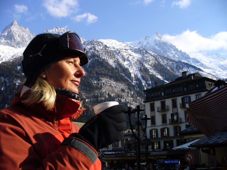 Vin chaude på afterskin.. Foto: Stefan Vikberg. Åkare: Karin Ekström.