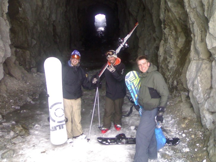 il primo cantiere dei bastoni.... Foto: BORSANO. Åkare: I BASTONI.