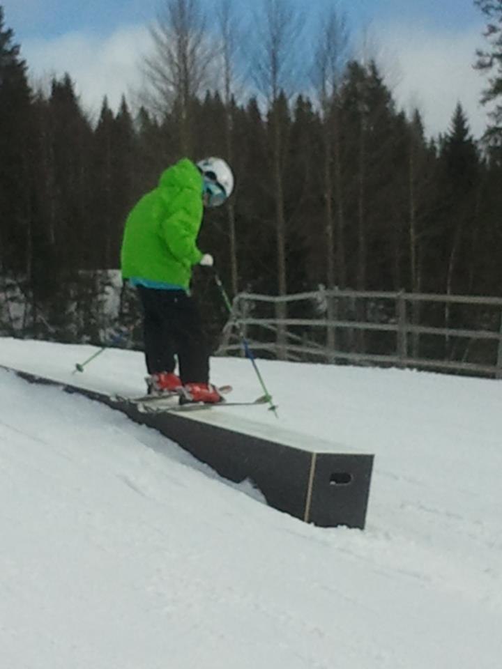 90 up på i Åre.. Åkare: Ludwig Lindau.