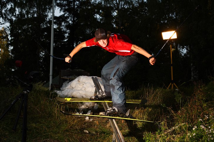 Körde lite rail hemma.. Foto: Jacob Sehlin. Åkare: Eric Clark.