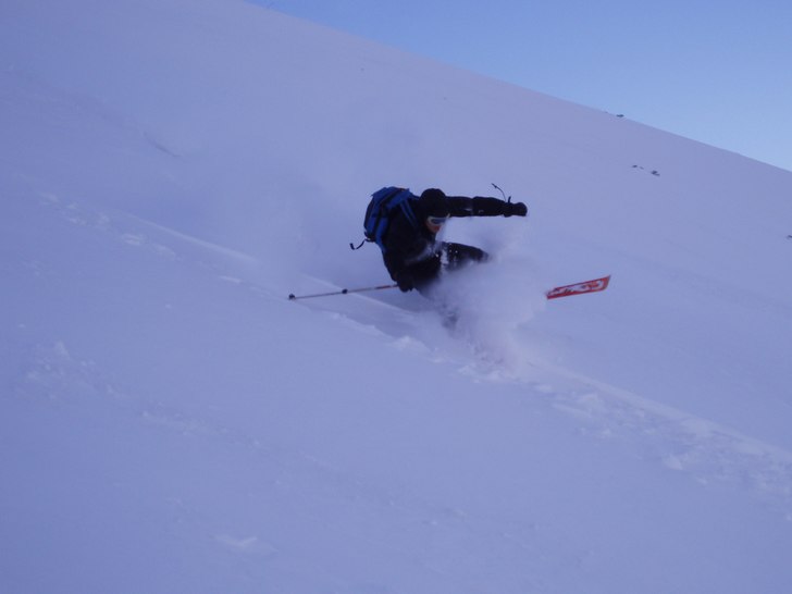 Powder. Foto: Thomas Moe. Åkare: Eirik Weldingh.