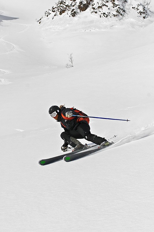 Som vanligt ensamma på berget. Jag väljer en kor. Foto: Alexander Thurban. Åkare: David Clemensson.