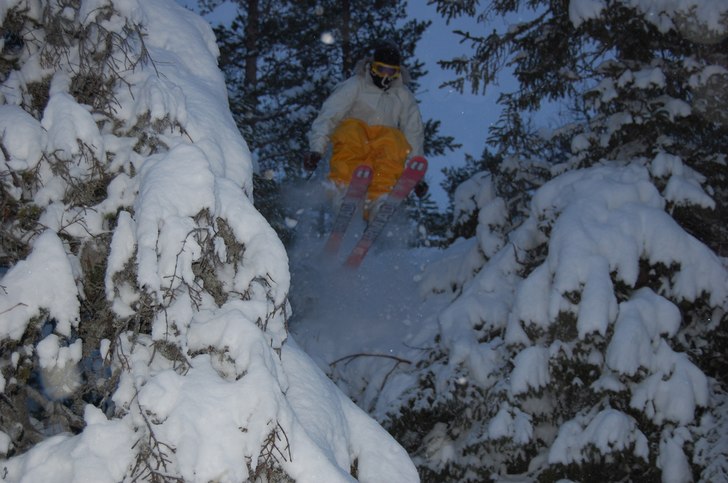 powpow<3. Foto: Fredrik. Åkare: Me.