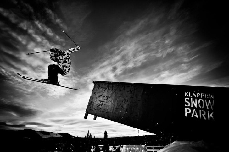 woop woop!. Foto: Niklas Eliasson. Åkare: Thomas Johansson.