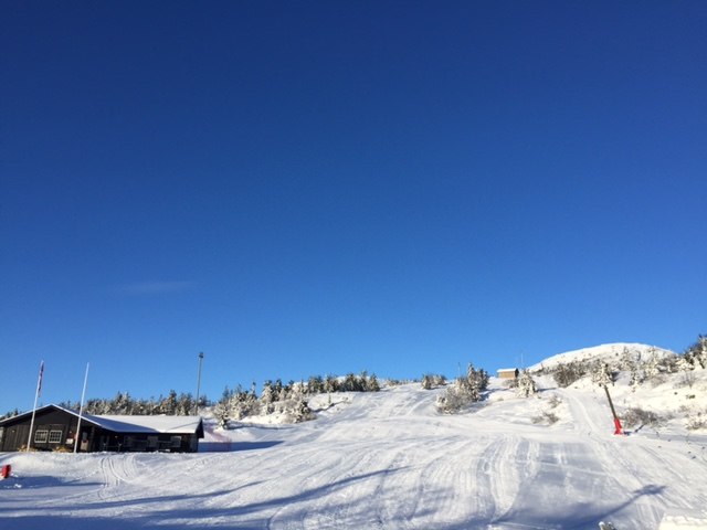 Kan det bli bedre?
Fantastiske forhold på Lifjell.