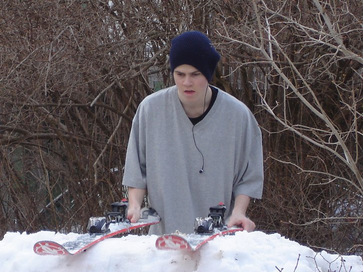 skidor - rail. Foto: Marianne Stenson. Åkare: jag.