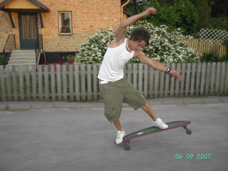skön jävla dag;P. Foto: Sebbe. Åkare: Daniel Waldmann.