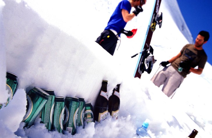 Skidåkning handlar väl inte bara om att hoppa do. Foto: Johan Ståhlberg. Åkare: Bier.